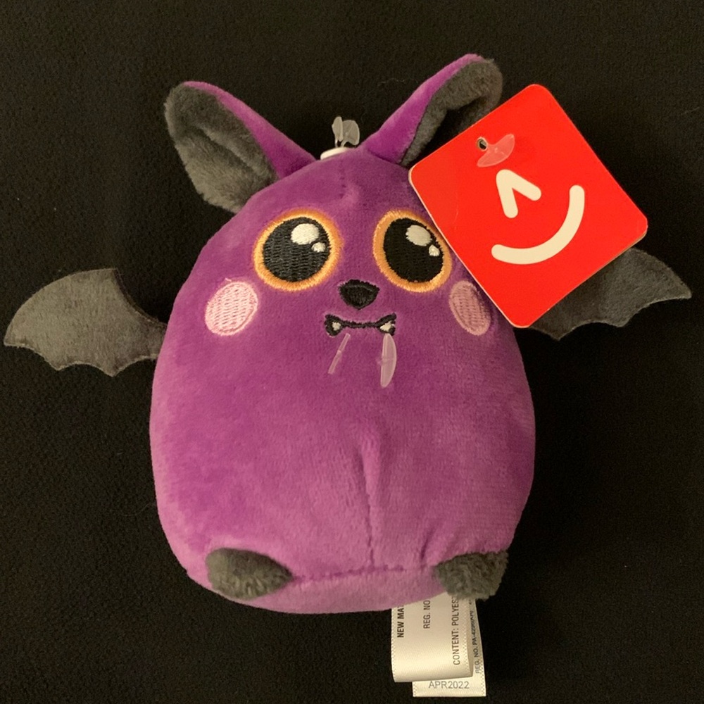 NWT Aurora Halloween Sound Bat Purple Eco Friendly Plush 4”
